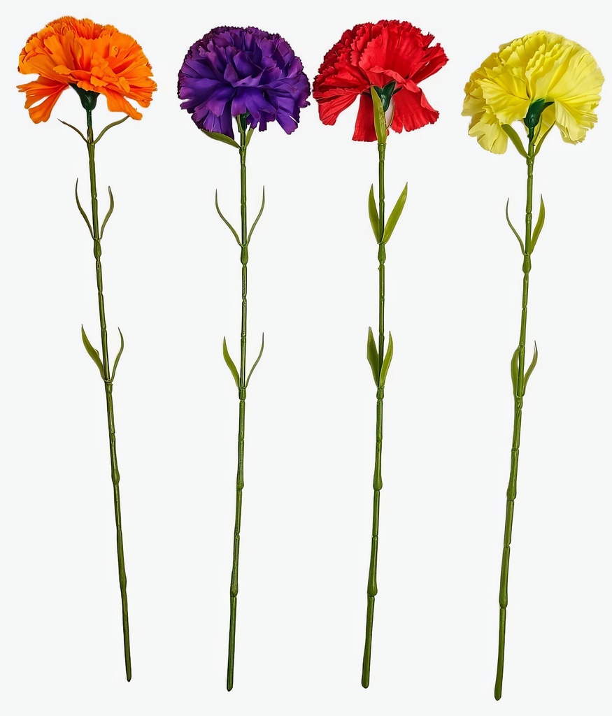 50cm Carnation Flower, Dia 10cm  (432 pc/ctn)