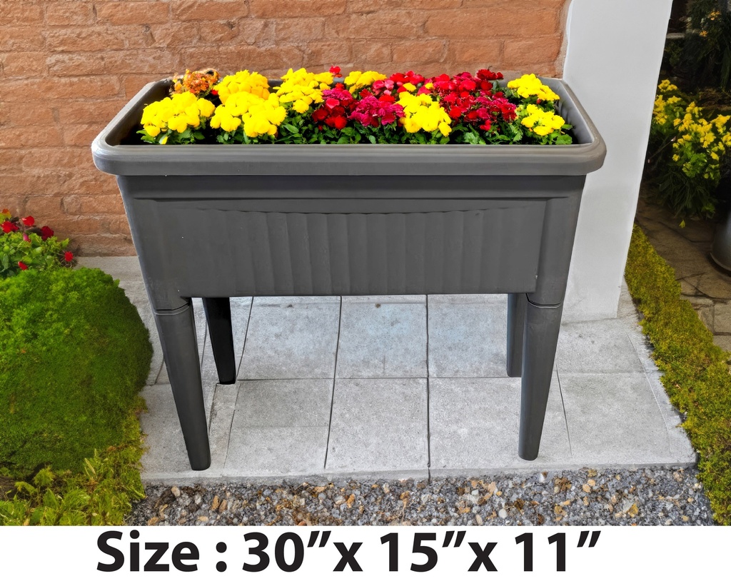 60LT Garden Raised Bed w. Detachable Legs (5 pc/ctn)