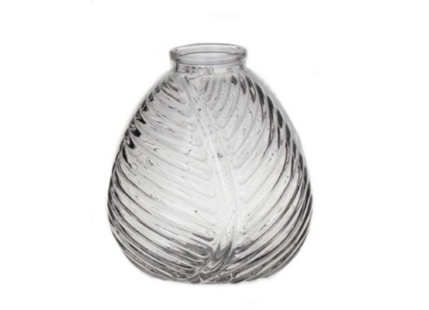 Clear Glass Vase, H5.1"xD4.7",  13x12cm (24 pc/ctn)