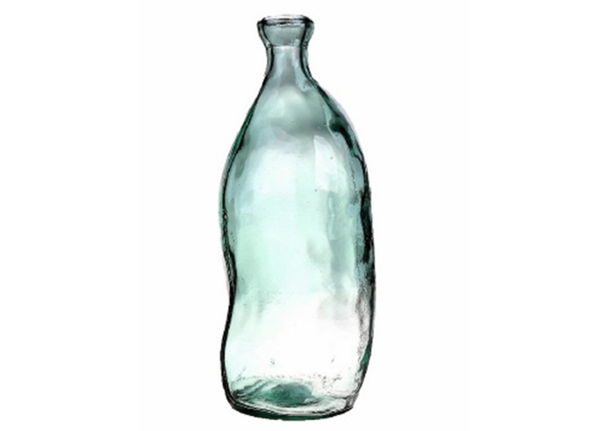 Clear Glass Vase, H13.8"xD5.7",  35x14.5cm (3 pc/ctn)