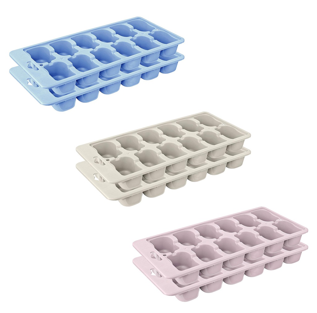 Crystal Shaped Ice Tray 9" (2 pack) (48 set/ctn)