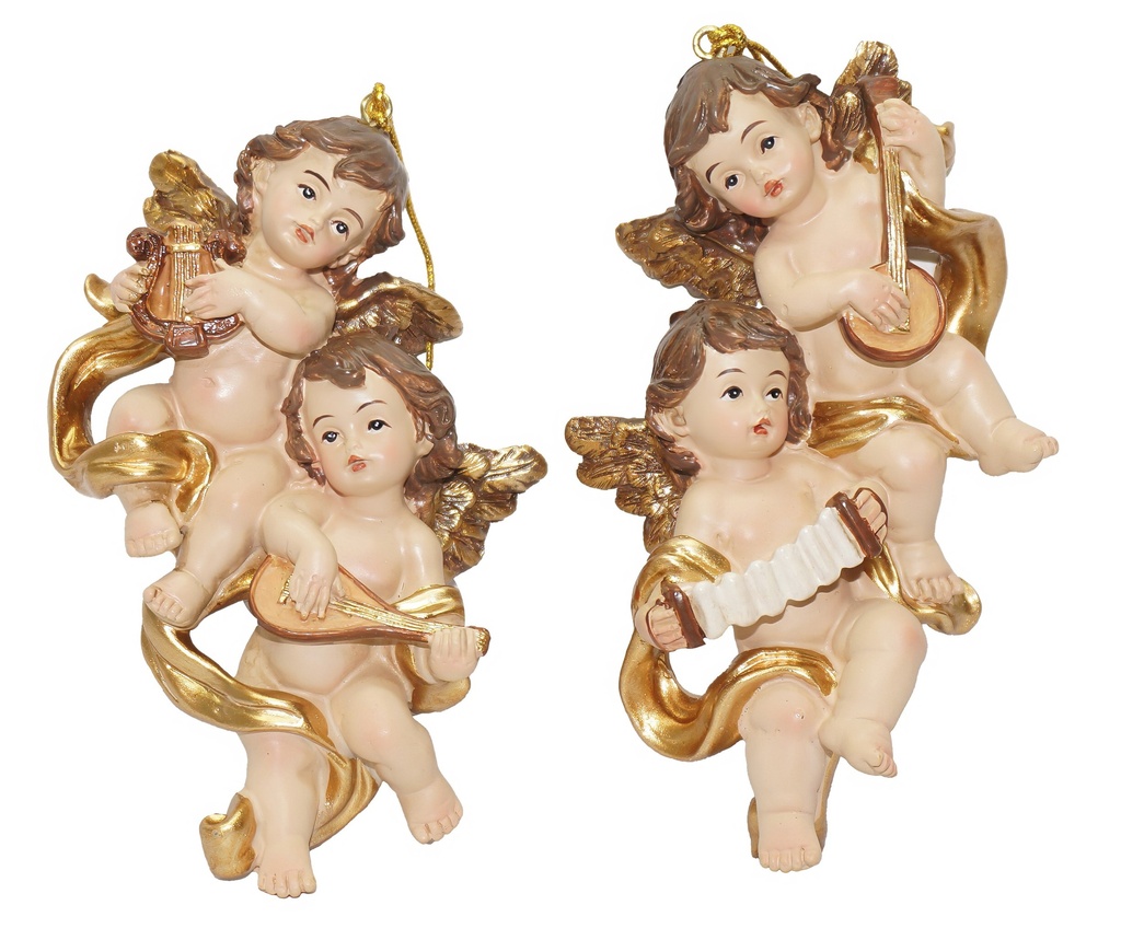4" Resin CUPID ANGEL Garden Decor (72pc/ctn)
