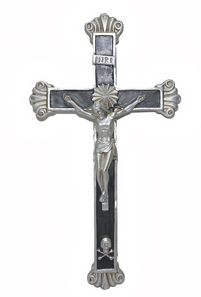 8" Resin CRUCIFIX Garden Decor (36pc/ctn)