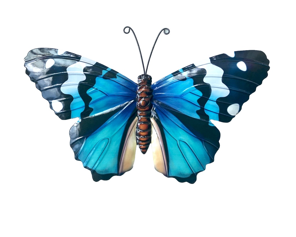 Metal Butterfly Wall Decoration (32 pcs/ctn)