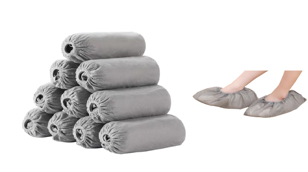 6 Pair Fabric Shoe Cover, Unisize(144 pair/ctn)