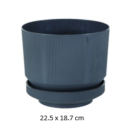 6LT Lux Pot Flower Pot, 225X187mm (20 pc/ctn)