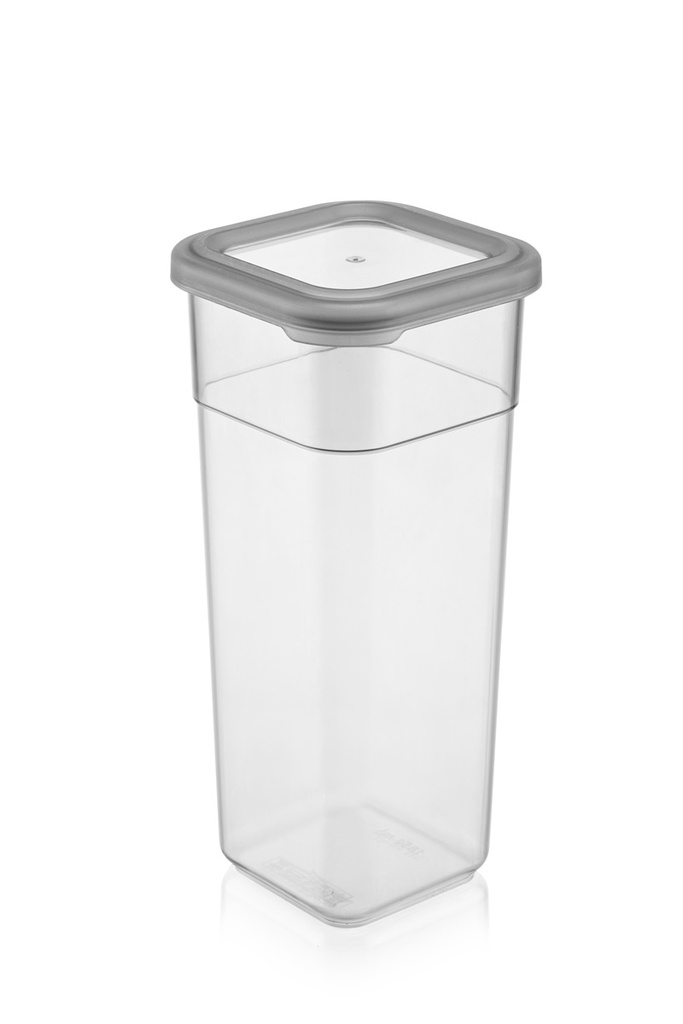 1850ml Plastic Food Storage Container, Square (24 pc/ctn)