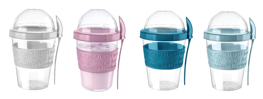 600ml Take & Go Yogurt Container, (24 pc/ctn)