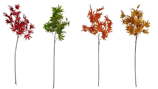 [FL8060] 80cm Maple Leave Branch w. 4 Branchs (288 pc/ctn)
