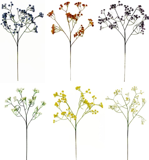 [FL6018] 62cm Gypsophila Branch w. 4 Branchs (576 pc/ctn)