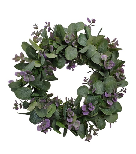 [FL8502] 42cm Apple Leaf Wreath (30 pc/ctn)