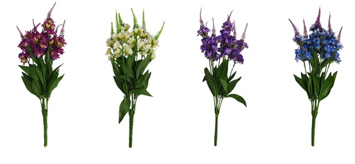 [FL6806] 50cm 7 head Lavender Bouquet (216 set/ctn)
