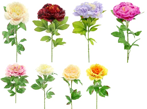 [FL6021] 83cm Peony Flower, dia15cm (360 pc/ctn)