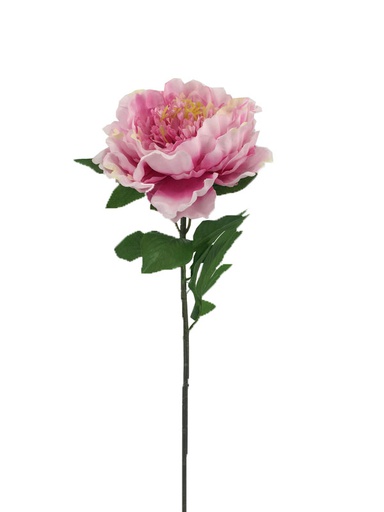 [FL6021-PK] Single Peony Dia 15cm Stem 83cm, Pink (360 pc/ctn)