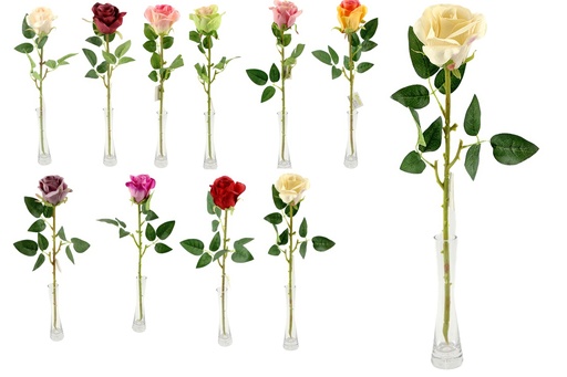 [FL6600] 44cm Rose, dia 8cm (576 pc/ctn)