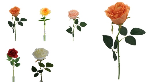 [FL6601] 45cm Rose, dia 9cm (48 pc/box, 576 pc/ctn)