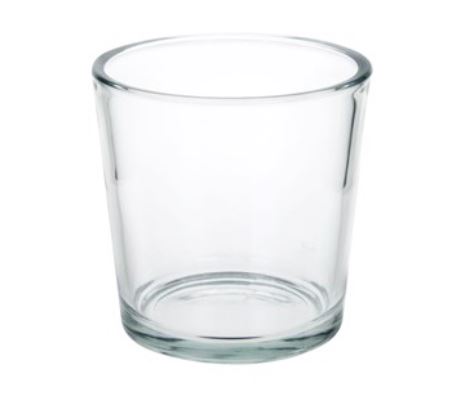[GA1919] D19xH19 cm Heavy Duty Clear Cylinder Glass Vase (4 pcs/ctn)