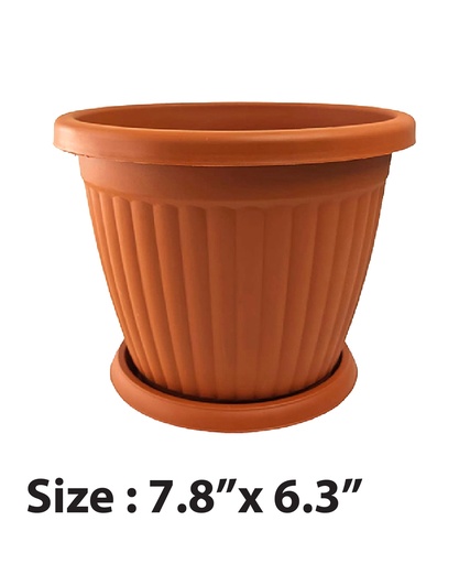 [FL0150] 3L Flowerpot, Terra Cotta (60 pc/ctn)