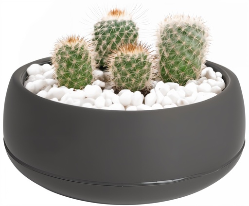 [FL0139GY] 4.8LT Arrangement Flower Pot, Angthracite (10 pc/ctn)