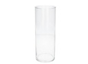 Clear Glass Vase, H11.8"xD3.7",  30x9.5cm (9 pc/ctn)