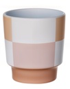 Multi Ceramics Flower Pot, H5.7"xD5.3",  14.5x13.5cm (12 pc/ctn)