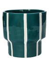 Petrol Ceramics Flower Pot, H5.1"xD5.3",  13x13.5cm (12 pc/ctn)