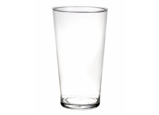 [GA2604] Clear Glass Vase, H9.8"xD5.5",  25x14cm (6 pc/ctn)