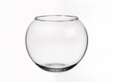 Clear Glass Fish Bowl, H6.1"xD7.5",  15.5x19cm (4 pc/ctn)