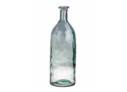 [GA2607] Clear Recycled glass Vase, H13.8"xD4.7",  35x12cm (6 pc/ctn)
