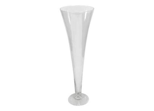 [GA2611] Clear Glass Vase, H23.6"xD7.9",  60x20cm (1 pc/ctn)