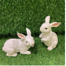 [CPGC-0344] 9x16x12cm resin craft rabbit