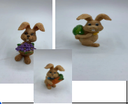Rabbits 34*8*13CM