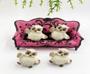 Owl Couch 4.5x5x5.5cm
