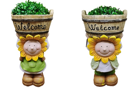 [CPGC-0424] Sun flower with pot 22*18*46