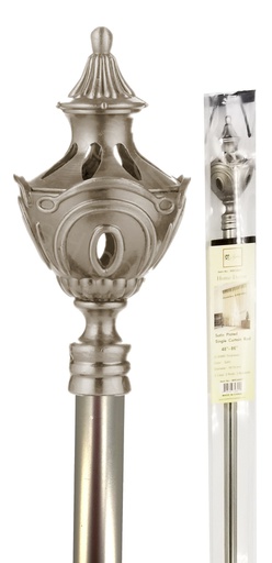 [WR34801] 48-86" Stain Plated Curtain Rod (12 pcs/ctn)