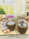 [CPGC-0435] 34*29*35 Stone Statue, Garden Decor (4 pc/ctn)
