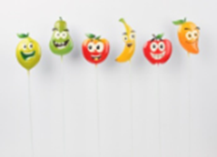 [HD10015] Metal Fruit Garden Stake, 90cm H, (24 pc/ctn)