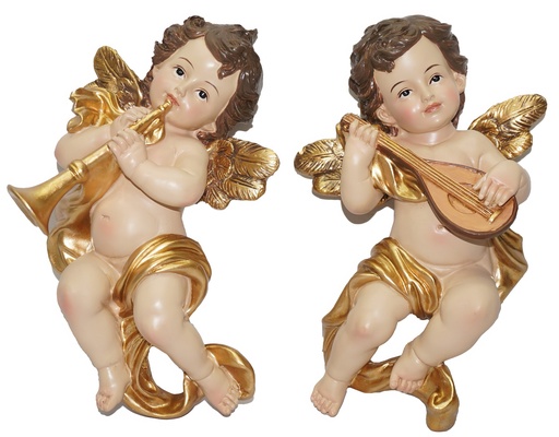 [HD15001] 8" Resin CUPID ANGEL Garden Decor (16pc/ctn)