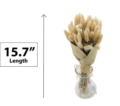 [FL9103] 40cm Largurus Bouquet, Wrapped in paper (18 pc/ctn)