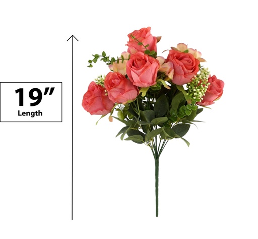 [FL9006] 12 Heads Mixed Bush, 48cm (72 pc/ctn)