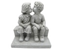 Garden Sitting Boy & Girl, 15.75*10.24*16.34" (1 pc/ctn)