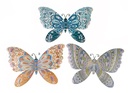 Metal Butterfly Wall Decoration (24 pcs/ctn)