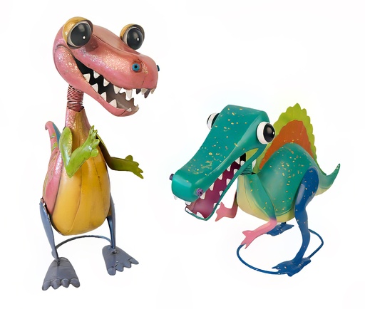 [HD10018] Metal Dinosaur Decoration (12 pcs/ctn)