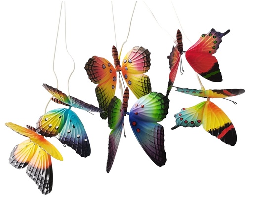 [HD10115] Metal Butterfly Yard Stake (24 pcs/ctn)
