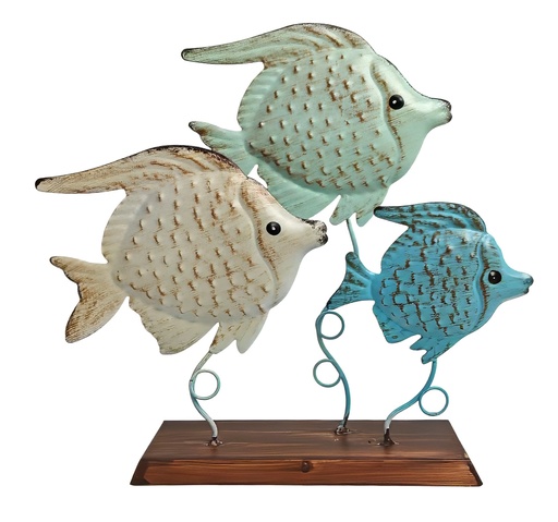 [HD10022] Metal Fish Decoration (24 pcs/ctn)