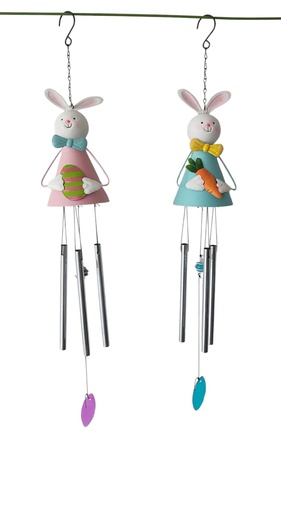 [HD10023] Metal Bunny Windchime (12 pcs/ctn)