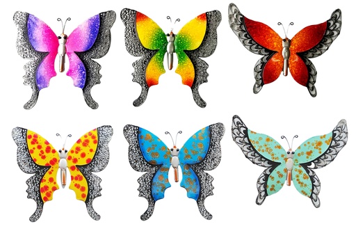 [HD10116] Metal Butterfly Wall Decoration (12 pcs/ctn)