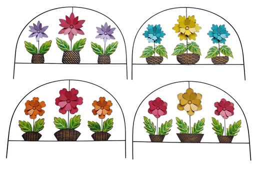 [HD10301] Metal Flower Garden Fence (12 pcs/ctn)