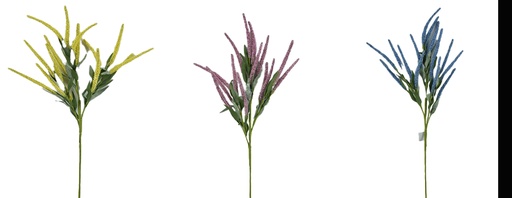 [FL7109] 31" Millet Stem,Flower Head:15 pc,4 Colors Assorted (144 pc/ctn)