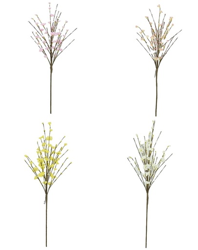 [FL7112] 31" Stem,Flower Head:Big 11,Mid 11,Small 22, 4 Colors Assorted (180 pc/ctn)